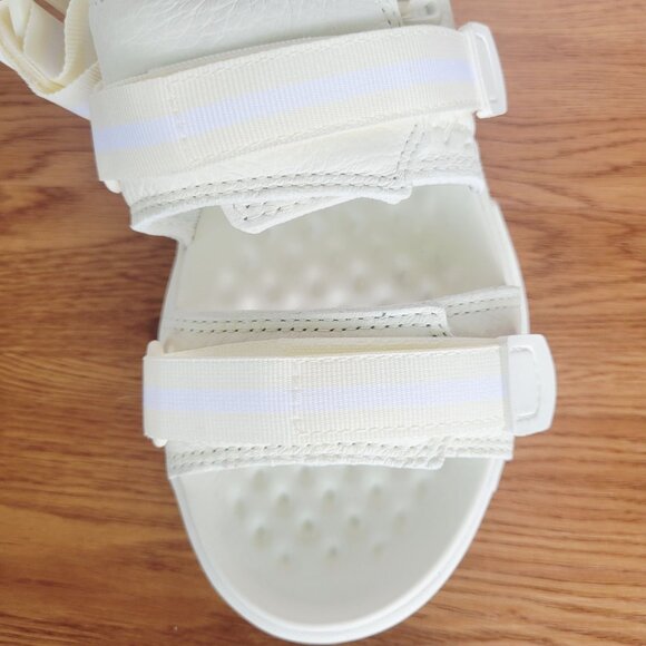 Converse Run Star Utility Sandal 7 CX Women Chunky Sandals Beige Leather A06481C - Picture 11 of 15